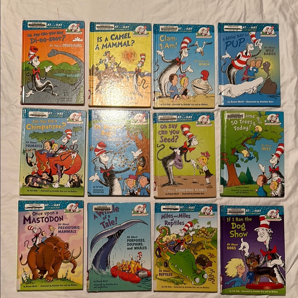 Dr. Seuss- Cat in the Hat books